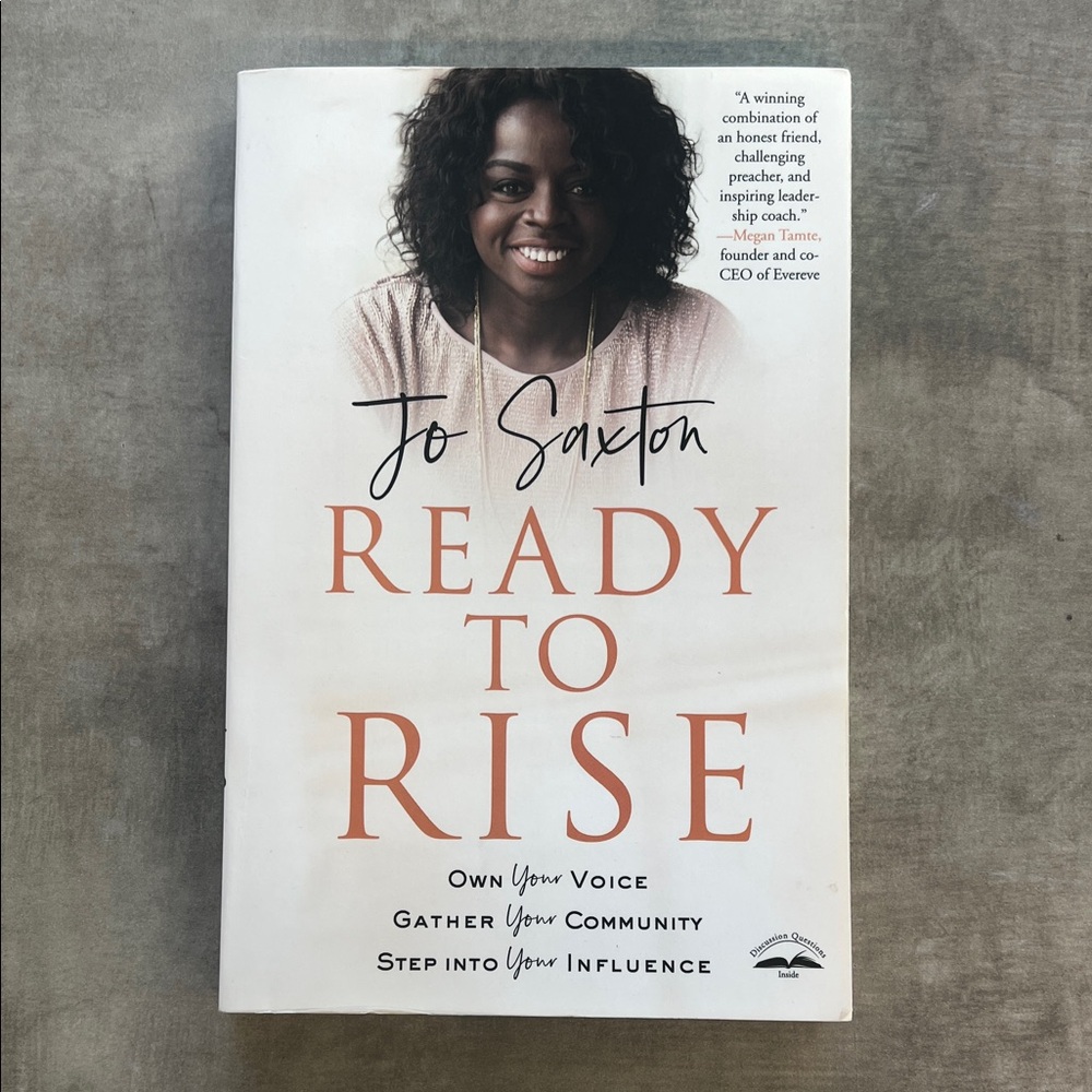 Ready to Rise by Jo Saxton Christian Women Empowerment Book